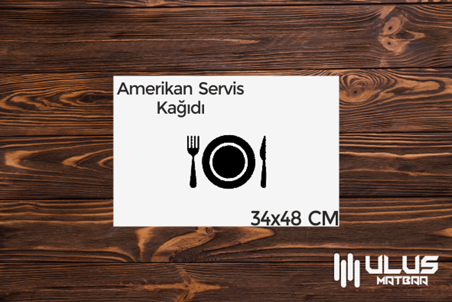 Amerikan Servis Kağıdı  34x45